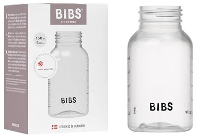 BIBS Flasche 150 ml - BPA-frei. spülmaschinenfest - kompatibel mit BIBS Flaschensets (separat erhältlich)