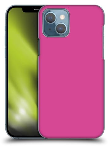 Head Case Designs Rosa Colori A Blocchi Custodia Cover Dura per Parte Posteriore Compatibile con Apple iPhone 13
