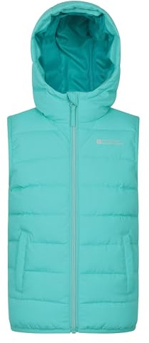 Mountain Warehouse Rocko Kinder wasserabweisende Kapuzenjacke mit Polsterung