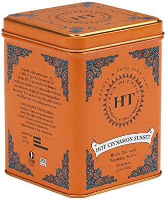 Harney & Sons Black Tea Hot Cinnamon Sunset -- 20 Tea Bags