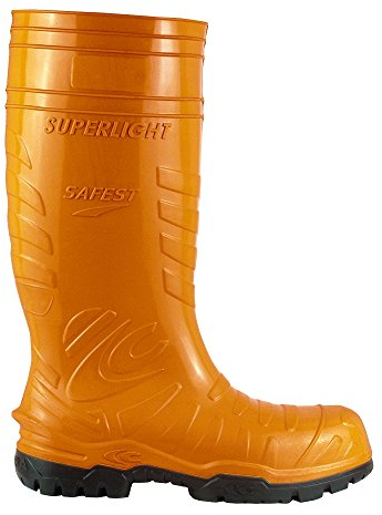 Cofra 00060-002.W42 SAFEST ARANGE S5 CI SRC - Stivali di sicurezza, arancione/nero, taglia 42