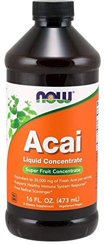 NOW Foods by Now body care; Acai Liquid Concentrate Super Fruit Antioxidant 16 oz