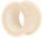 Piercingfaktor Farbiger Flesh Tunnel Silikon Extra Big Double Flared Weich Flexibel XXL Rund Creole Ohr Plug Ear Piercing 12mm Hautfarbe