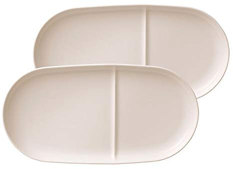 Villeroy & Boch Soup Passion Keramiktablett Set 2 Stück 33 x 16 cm