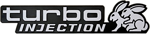 Richter Auto Relief Schild 3D Aufkleber Turbo Injection Art. 4707