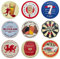 Man United Beer Mats x9