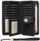 SENDEFN Geldbörse Damen Leder Portmonee Gross Frauen Clutch RFID Schutz Blocking große Kapazität Lang Geldbeutel mit 24 Kartenfächer und Portemonnaie Armband