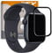 REY 2X Protector de Pantalla Curvo 3D para Apple Watch SE 2022 (40mm), Negro, Protección Completa, 3D / 4D / 5D