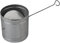 Fumio Ofenrohr Rohrbogen 90° 45° Drosselklappe Ø125mm 0,5mm FAL feueraluminiert rostfrei verzinkt (Ofenrohr inkl. Drosselklappe mit Stahldraht)