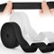DOUSELLA 2 Rollen 12m Breite Gummiband Weiß Schwarze Gummibänder Zum Nähen Reißfeste Gummilitze 25mm Hosengummi Breite Elastisches Band Flache Gummizug Stoffband für Haushalt DIY Handwerk