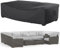Mrrihand Funda Muebles Jardín Impermeable 270x180x90 cm, Funda Sofás Jardín Exterior 600D Tela Oxford Impermeable Con Revestimiento de PU, Funda Mesa Jardín Con Salida de Aire
