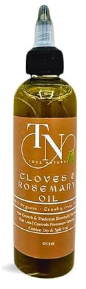 Cloves & Rosemary Hair Growth Oil – Ayurvedic Hair Stimulator for Scalp & Edges | Natural Plant-Based Hair Growth Treatment – 120ml