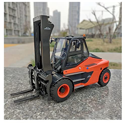NALora Veicoli a Motore in Scala 1/25 Per Linde Diesel Carrelli Elevatori Pesanti Simulazione Modello Di Auto Collezione Di Veicoli In Lega Pressofusa Modello di Auto Replica