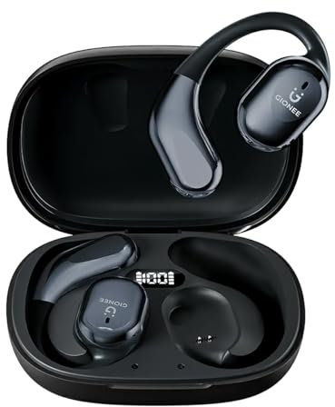 Auriculares Bluetooth inalámbricos por conducción Ósea Klack Gionee JL001, deportivos, impermeables, con micrófono - Negro