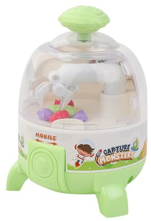 AKTOUR Garage Molto Giocattolo per Bambini e Adulti con Mini Personaggi di Dinosauro, premi, Cose Che funzionano Davvero, Mini Gioco, Giocattoli in Miniatura, per Ragazzi e Ragazze di 3 (Green, One S