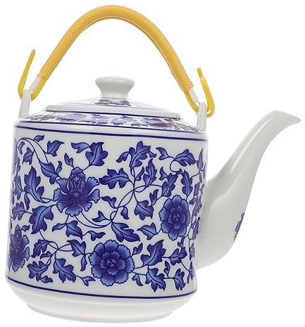 WATIIFUFU 1 Pc théière en céramique tea set teapot théiere théière céramique filtre bouilloire en poterie cruche d'eau isolée bouilloire de style chinois fleur de bureau