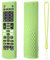 Copertura protettiva per LG AKB, custodia in silicone copertura telecomando Smart TV, copertura guscio antiscivolo con cordino (Verde luminoso)