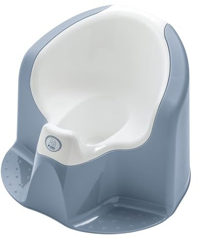 Rotho Babydesign TOP Xtra Kindertopf - recycelt - Töpfchen für Kinder - Kindertöpfchen Baby-Töpfchen - Toilettensitz - Kindertoilette - blau