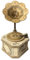 RCPLANTOUY Gramophone 3D rétro en bois avec design vintage, version électrique, kit de 100 pièces pour décoration d'intérieur et de bureau, cadeau pour adolescents et adultes amateurs d'artisanat