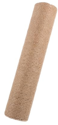 Poteau Griffoir Chat en Sisal Khaki, Remplacement pour Arbre à Chat | Vertical, avec Vis, Usage Intérieur, Accessoire de Recharge pour Chats et Structure de Mobilier