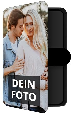 PhotoFancy® - Personalisierte Handyhülle für Samsung Galaxy S25 FE - Hülle mit Foto - Handyhülle selbst gestalten (Flipcase)