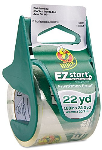 DUC07307 - Duck EZ Start Carton Sealing Tape/Dispenser