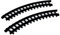 2Pc Curved Track For Christmas Express Cod. 34686 Lemax