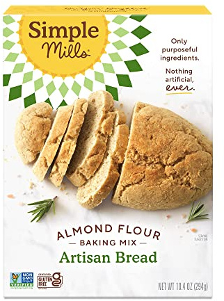 Simple Mills Artisan Bread Mix, net weight 10.4 Ounce