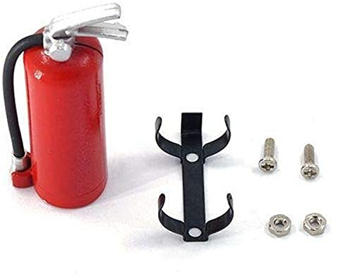 thicon-models Feuerlöscher 1:10/1:14 rot mit Halter aus Metall