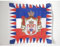 AZ FLAG Bandera del ESTANDARTE Real DE Yugoslavia 1918-1945 90x90cm para Palo - Bandera Reino YUGOSLAVO 90 x 90 cm
