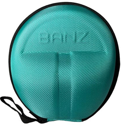 BANZ Custodia protettiva in EVA rigida di alta qualità per paraorecchie e cuffie Bluetooth per bambini (proteggere l'udito dei bambini) Aqua