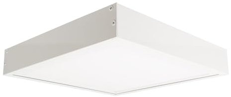 LEDKIA LIGHTING Panneau LED 60x60 cm 40W 4000lm + Kit en Saillie 4000K Non Dimmable Individuel Blanc neutre