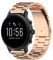 Chofit Kompatibel mit Fossil Gen 6/Gen 5E, Metall Armband, Edelstahl Ersatzarmbänder für Gen 6/Gen 5E Smartwatch (22mm, Roségold)
