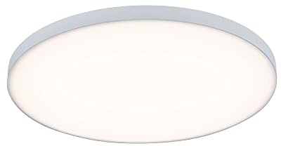 Paulmann 79891 LED Panel Velora rund 400mm 2100lm 3000K Weiß rund Deckenleuchte Metall