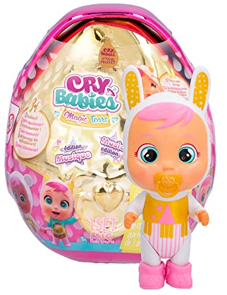 BEBÉS LLORONES LÁGRIMAS MÁGICAS Musikhaus (Music Edition) Mini Baby weinend Überraschung Sammlerstück mit 8 Accessoires - Puppe für Mädchen +3 Jahre, 88139