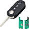 433MHZ 3 Pulsanti Citroen Relè Nemo Chiave Sistema Delphi Chiave Per Fiat 500 Chiave Per Fiat Doblo Evo Chiave Per Peugeot Boxer Chiave Per Iveco Daily Key PCF7946Chip