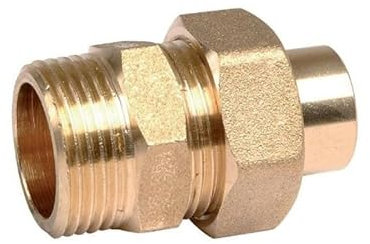 Raccord 3 pièces mâle 341 GCU (14 X 3/8)