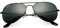 Pro Acme Klassische Piloten-Sonnenbrille für Männer und Frauen, 100% Echtglaslinse, C7 - Schwarzer Rahmen | Schwarzgraue Linse