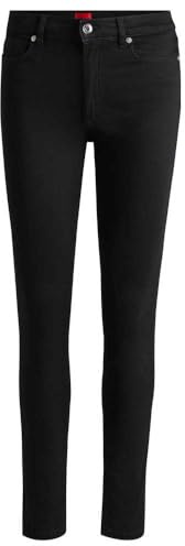 HUGO Damen 932 Jeans Trousers, Black1, 27W / 34L EU