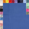 fingsi Musselin Baumwollstoff Webware Meterware Coupon (royalblau, 0,5m) (6027) + 23 weitere Farben