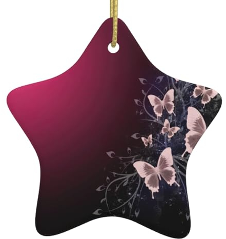 Weihnachtskugeln Christbaumschmuck Christbaumschmuck Weihnachtsschmuck Schöne Schmetterlinge