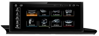 12.3 Zoll Android 12 HD Doppel DIN Radio Für Audi A6 A6L C7 A7 2012 - 2019 Mit GPS Navigation Wireless Carplay Und Android Auto Unterstützt Bluetooths Mit Mirror Link Rückfahrkamera ( Color : S400 6+1