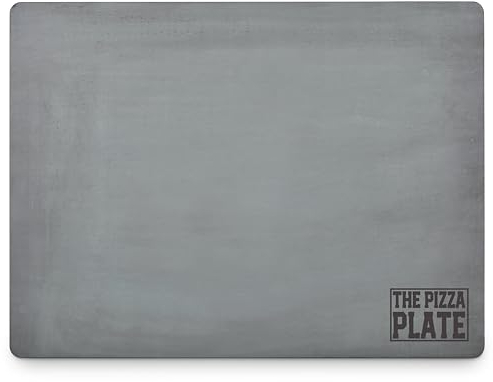 The Pizza Plate, Baking Steel 30x40cm, Rectangle, Pizza Stone, 6MM Thick for Bread and Pizza Making,UK Made