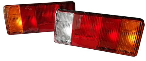 Formplas 2x Rückleuchte Heckleuchte Rücklicht IVECO 12V 24V LKW PKW Fahrgestell Anhänger E-Prüf SATZ 500356782 500356783