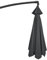 GZDXBF Ø 200cm 270cm 300cm Sonnenschirm Ersatzbezug 8 Streben/6 Streben, Uv-Schutz Ampelschirm Bezug Ersatzbespannung, Ersatzdach Für Terrassenschirm(Color:Gray,Size:8 ribs-3m(9.8ft))