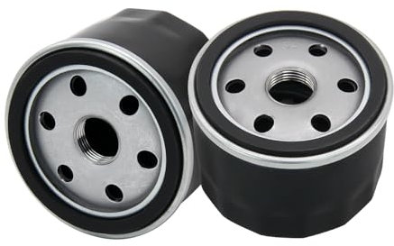 Lot de 2 filtres à huile 696854 pour tondeuse à gazon John Deere AM125424 GY20577 LG492932S Kawasaki 49065-7007 49065-0721