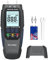 ALLmeter Misuratore Umidità Legno Professionale - Display LCD Retroilluminato, Pin Sostituibili e Alta Precisione. Strumento Ideale per Legname, Segati e Falegnameria Confezione Compatta e Durevole