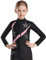 Fldy Kinder Mädchen Eiskunstlauf Jacke Sport Trainingsjacke Sim Fit Mit Glitzer Strasssteinen Kinder Stretch Laufen Yoga Fitness Top Rosa 122-128