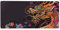 XXL Gaming Mauspad Schwarz 35.4x15.7in, verlängertes Mousepad, mit Motiv Schreibtischunterlage Drachen, Erweiterter Schreibtisch Schutz, Verbessert Präzision und Geschwindigkeit Gaming Mauspads N1-368