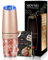 Gravity Electric Salt and Pepper Grinder Set, Battery Powered LED Light One Hand Automatic Operation, Adjustable Coarseness Mill Grinders Shakers Black (H.Gold 1P)